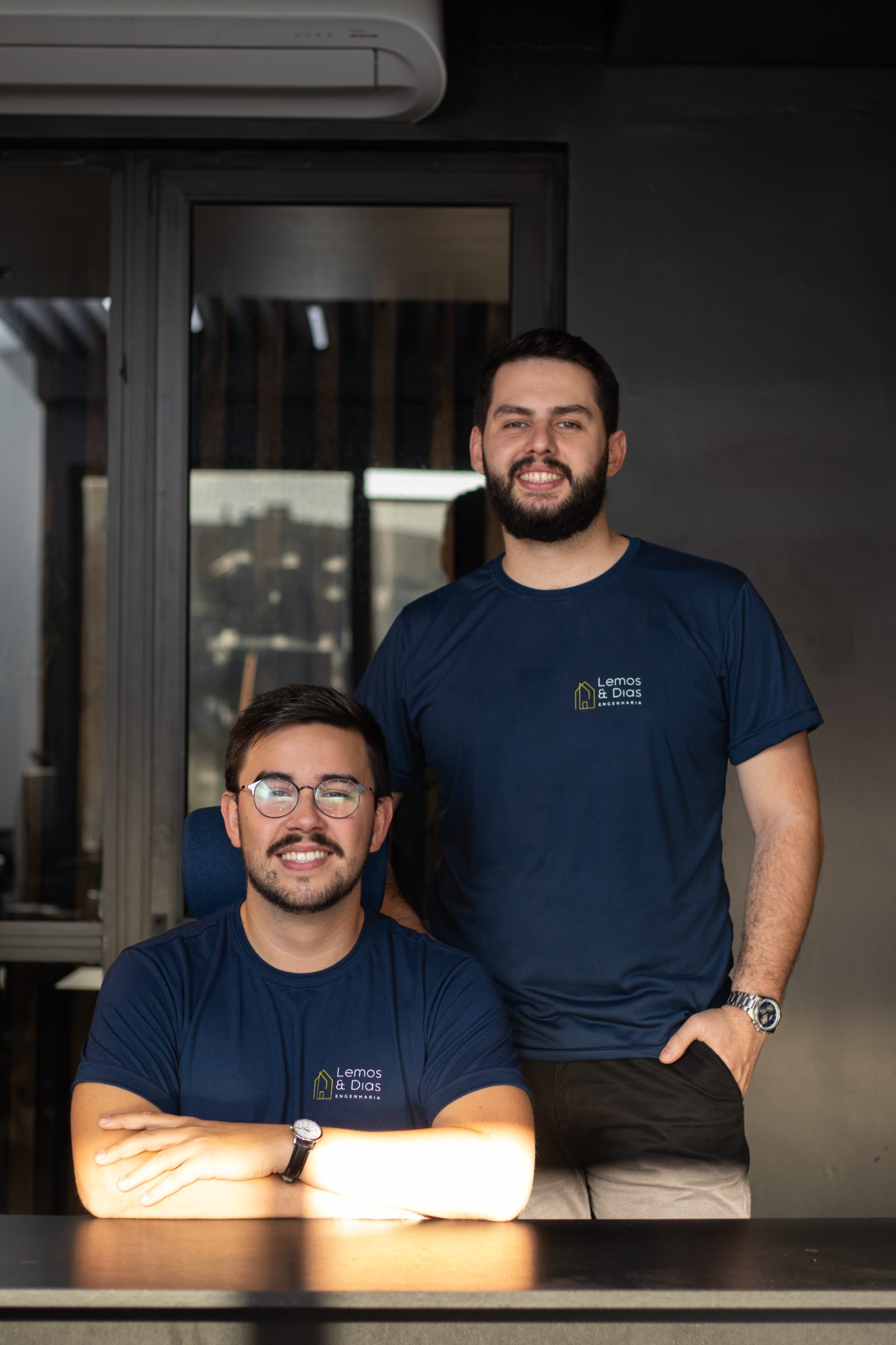 Sócios da Lemos & Dias Engenharia